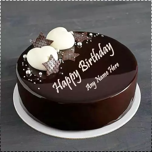 Chocolate Cake Birthday Wishes With Name