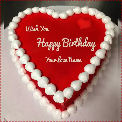 Heart Cake Images With Name