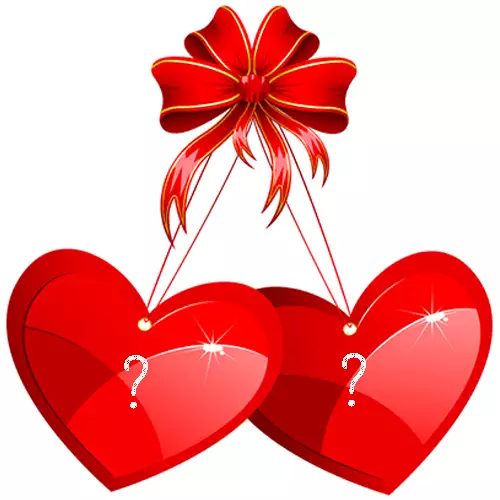 Write Name On Double Heart Love Images