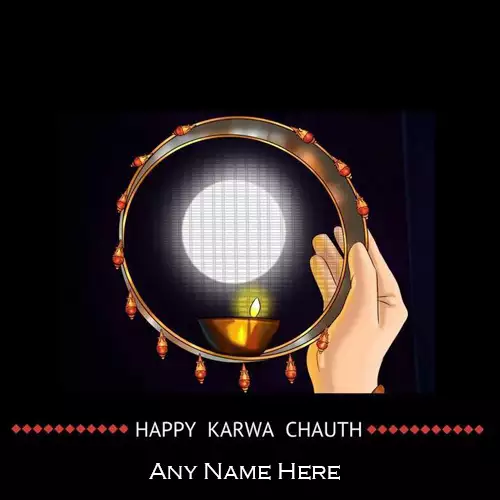 Happy Karva Chauth Images In Advance With Name