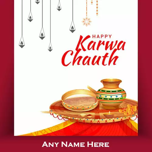 Karwa Chauth 2024 Images With Name