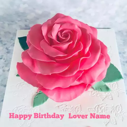 Birthday Rose Cake Images With Name