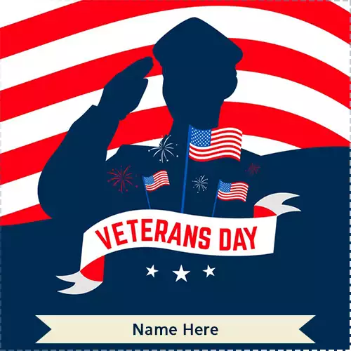 Veterans Day Flag Images With Name
