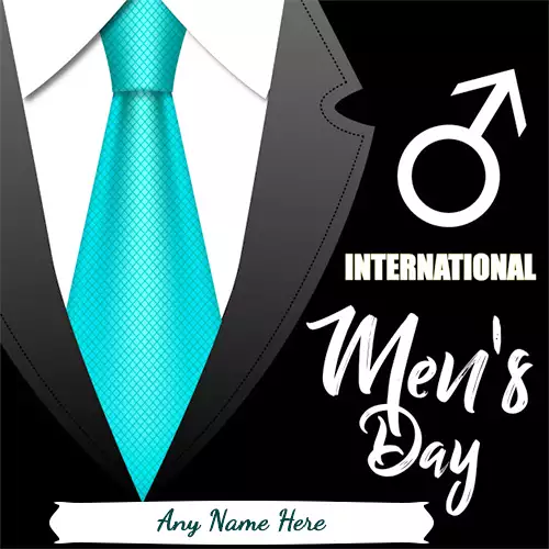 International Mens Day Whatsapp DP Profile Pictures With Name