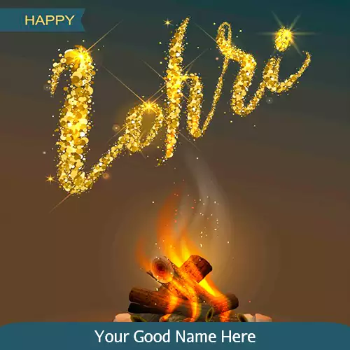 Lohri 2024 Picture With Name