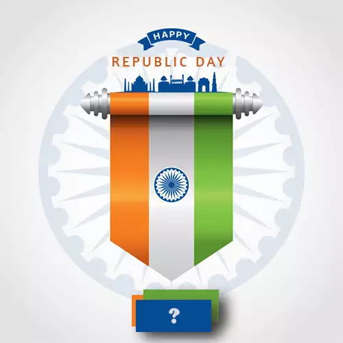 Write Name On Republic Day 2024 Flag Alphabet Images A to Z