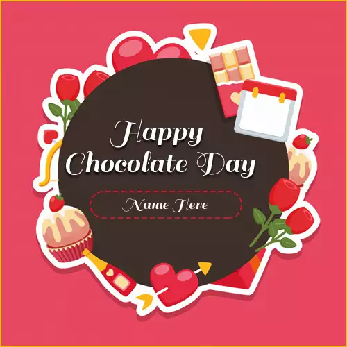 Write Name On Valentine Week List Chocolate Day 2024