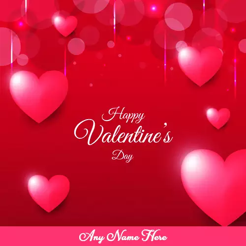 Valentine Day 2024 Ki Hardik Shubhkamnaye With Name