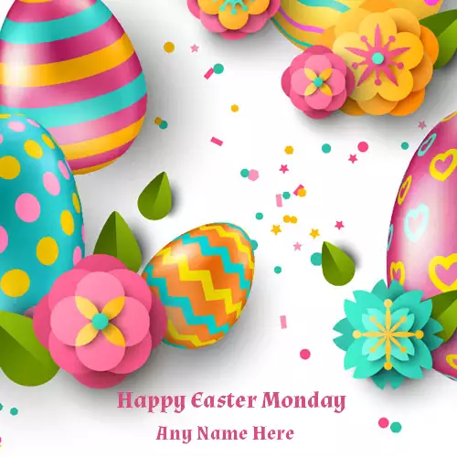 Happy Easter Monday 2024 Wishes Images With Name