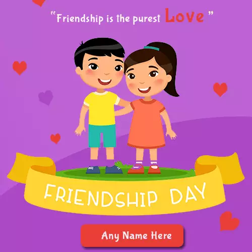 Friendship Day 2024 Special Whatsapp Dp With Name