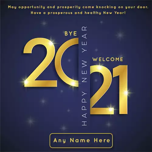 Bye Bye 2020 Welcome 2021 Images With Name