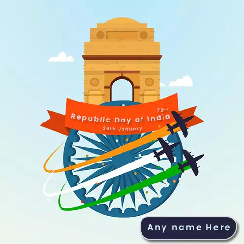 72nd Republic Day Images With Name