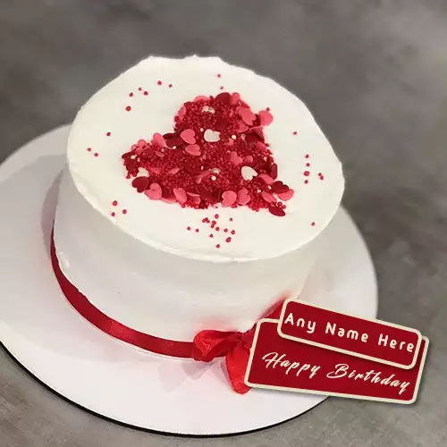 Write Name On Love Cake Images For Whatsapp