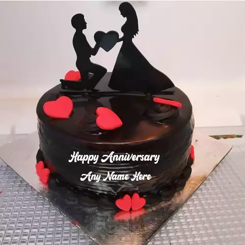 Happy Anniversary Mama Mami Cake With Name