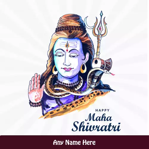 Maha Shivratri 2024 Photo Download With Name