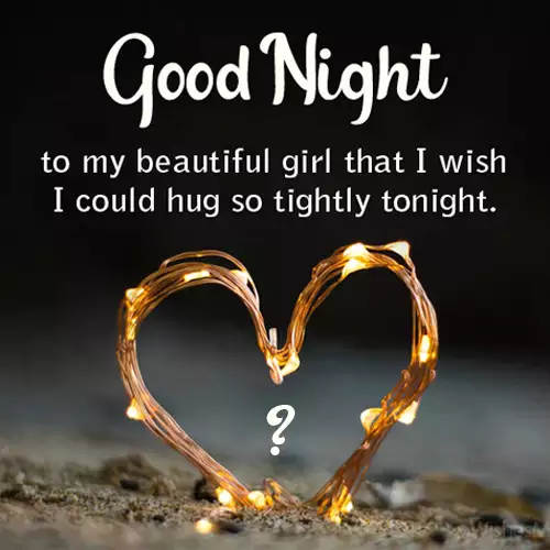 Good Night Love Image Write Name