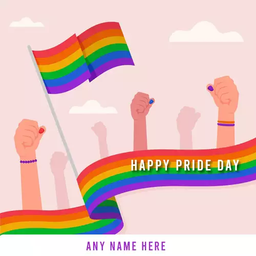 Create Online Gay Pride Flag 2024 Images With Name Edit