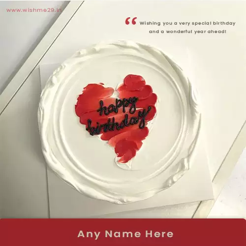 Name Edit Free Birthday Cake With Name Generator For Boyfriend