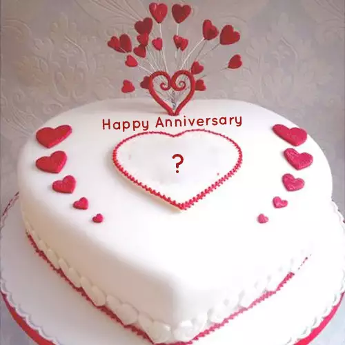 Happy 5th Marriage Anniversary Cake Images With Name Edit