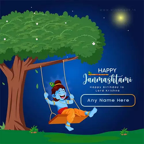 Wishing All Happy Janmashtami Krishna 2024 With Name