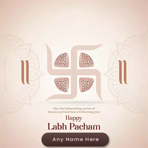 Labh Pancham 2025 Pics With Name Edit