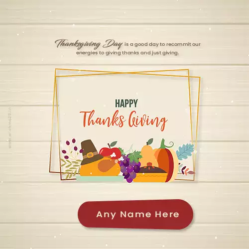 Write Name On Thanksgiving Quotes For Students
