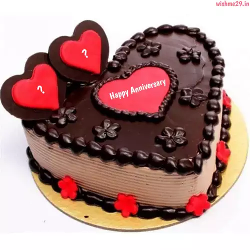 Write Name On Marriage Anniversary Di And Jiju Cake Pic