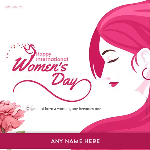 Women's Day 2024 Images With My Name And Picture Download