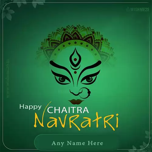 Write Name On Chaitra Navratri 2024 Images For Whatsapp Download