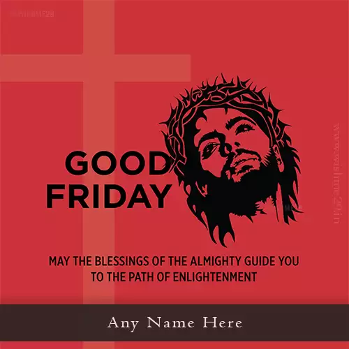 Good Friday 2024 Dp With Name Download