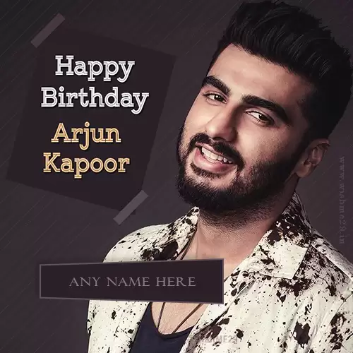Arjun Kapoor Birthday Wishes With Name And Photo