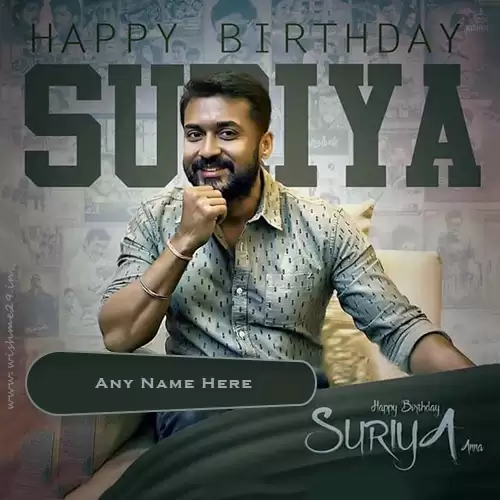 Surya Birthday Wishes Images With Name Download