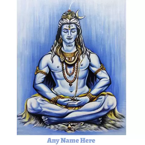 Write Name On Lord Shiva Hd Images For Whatsapp Dp Download