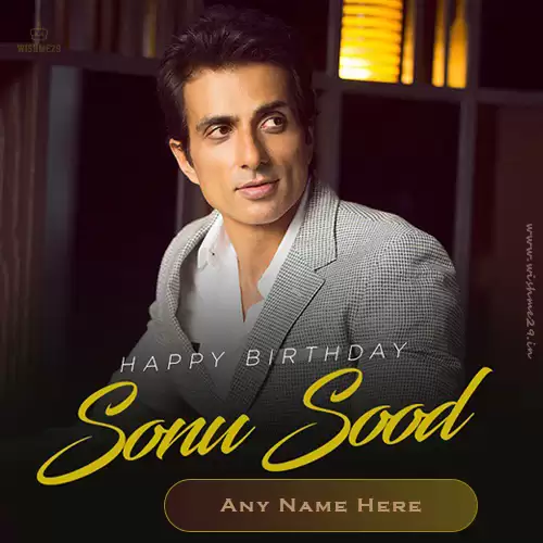 Sonu Sood Birthday Wishes Quotes With Name Download
