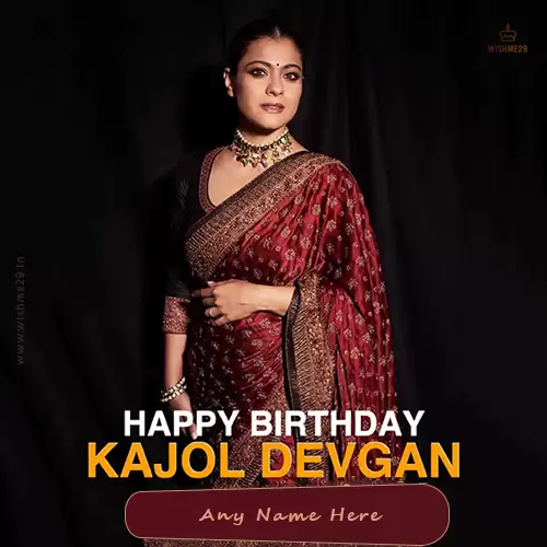 Kajal Happy Birthday Pics With Name Edit