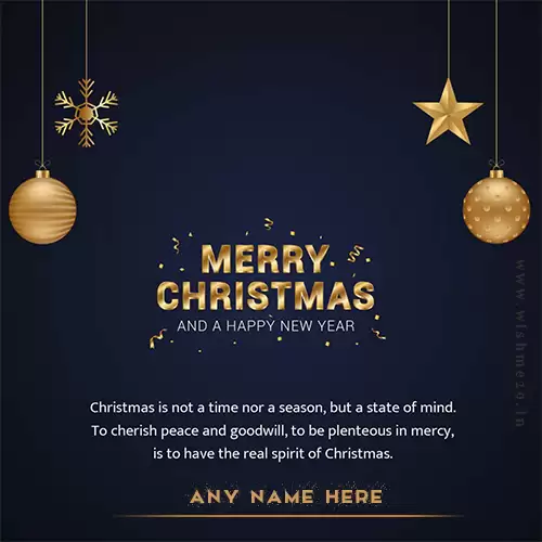 Advance Merry Christmas And Happy New Year Images Wishes Quotes With Name