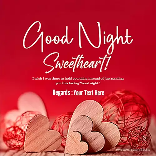 Write Name Sweet Heart Good Night Messages Whatsapp Status