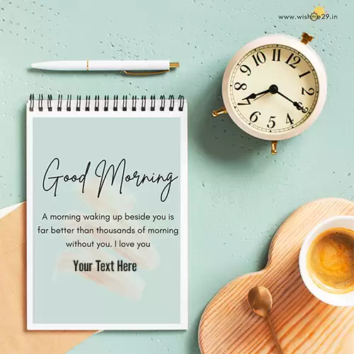 Good Morning Positive Quotes In English With Name