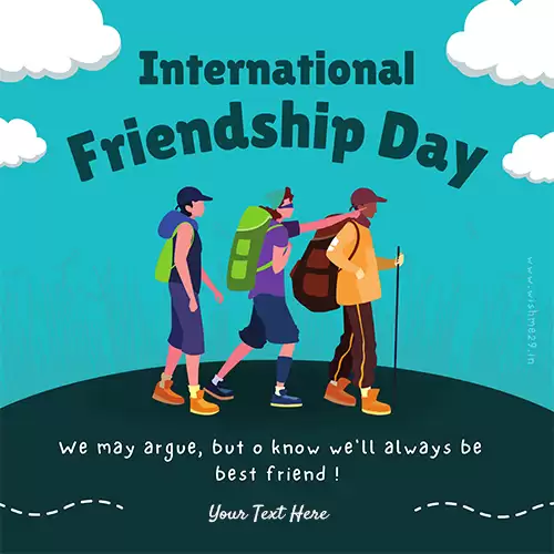 Free Happy Friendship Day 2024 Images For Best Friend With Name Edit