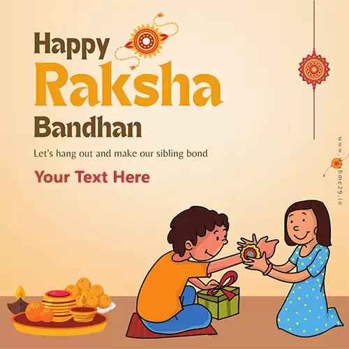 Raksha Bandhan Profile Picture Maker Whatsapp Dp With Name