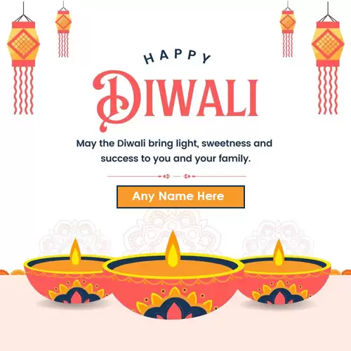 Create Happy Diwali 2024 Card With Name Edit