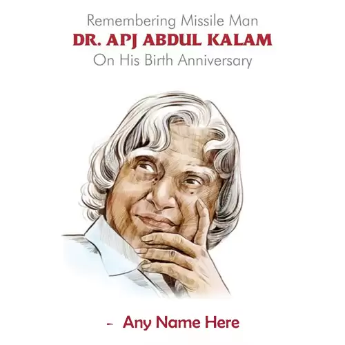 Apj Abdul Kalam Birthday Wishes Images Quotes With Name And Photo Download