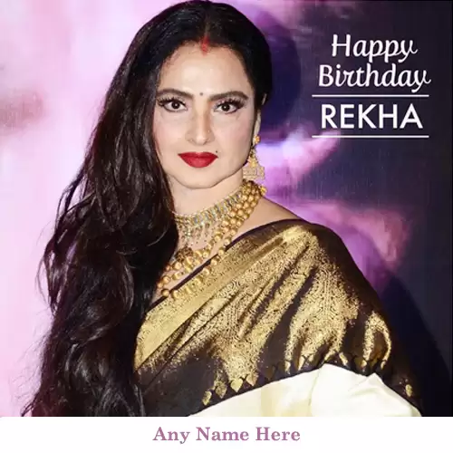 Rekha Birthday Wishes Images Quotes With Name And Photo Download