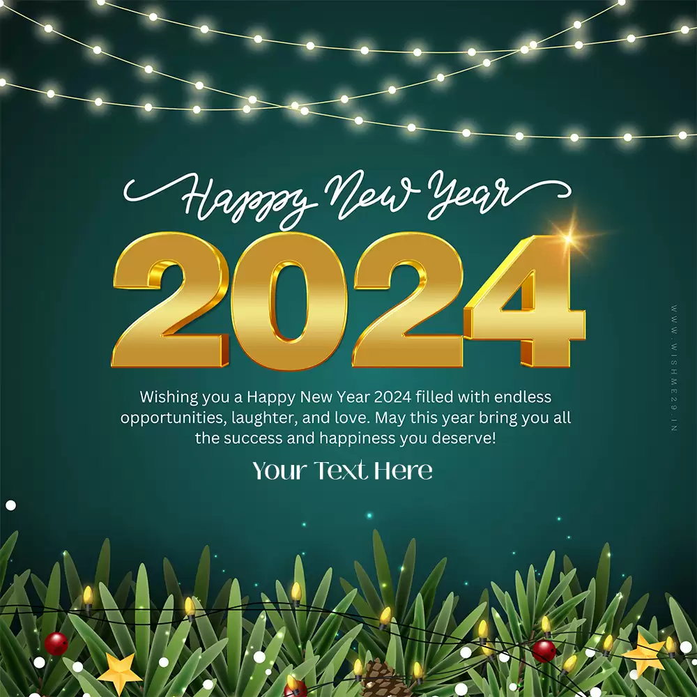 Happy 2024 New Year Wishes Greetings Quotes With Name