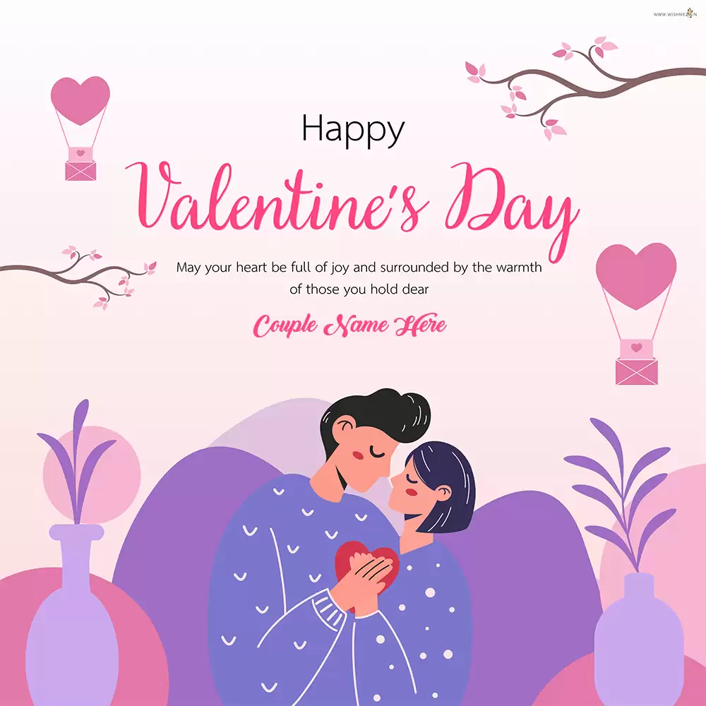 Love Valentine Day Images 2024 Card With Name
